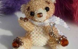 Схемы животных из бисера в нескольких техниках