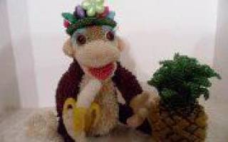 Как из бисера сплести обезьяну: простые объяснения и уроки