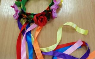 Украинский венок своими руками за пару часов