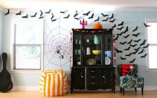 Декорации на хэллоуин своими руками: разбираем подходящие варианты