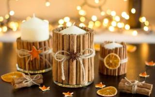 Новогодние свечи своими руками: интересные уроки для всей семьи