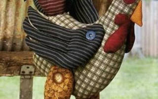 Петух своими руками из ткани: интересные идеи для начинающих