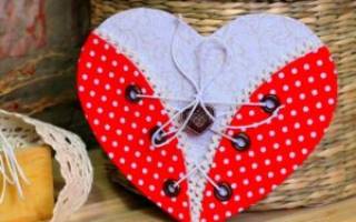 Объемная валентинка своими руками с описанием работы