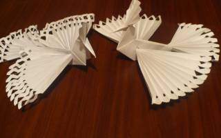 Птицы оригами из бумаги для добра и благополучия в доме