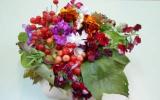 Композиции из овощей на осеннюю тематику