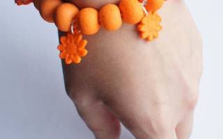 Браслет из полимерной глины: мастер-класс недорогих ярких украшений