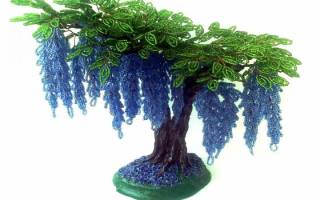 Бисероплетение глицинии: мастер-класс по петельной и параллельной технике