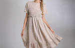 Платье из льна своими руками: идеальный вариант для лета