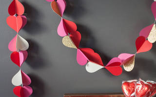 Гирлянда из сердечек своими руками: интересные идеи для создания романтической атмосферы