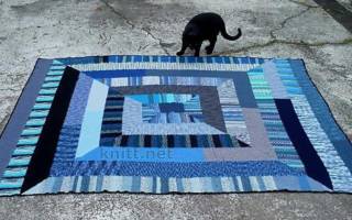 Плед «10 петель»: мастер-класс по созданию теплого покрывала