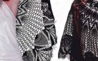 Накидка для девочки крючком: разбираем самые модные варианты