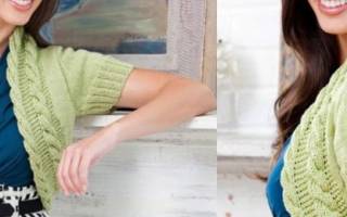 Шраг спицами для начинающих мастериц