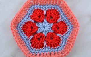 Африканский цветок крючком со схемами: оригинальные идеи для вязания