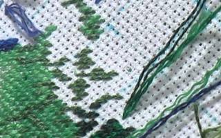 Вышивка полукрестом для начинающих: правильное выполнение техники