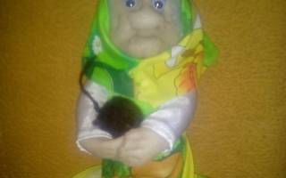 Куклы из капроновых колготок для начинающих: старик и старушка