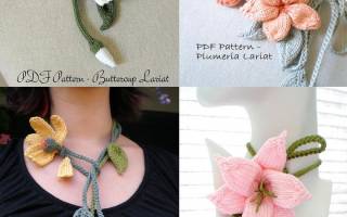 Вязание крючком цветов: делаем украшения своими руками