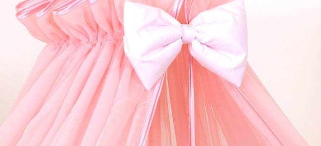 Балдахин на детскую кроватку своими руками: интересные идеи выполнения