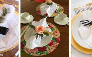 Кольца для салфеток своими руками: восхитительные украшения для праздничного стола