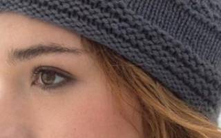 Шапка-чулок спицами: изучаем основы поперечного вязания