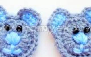 Аппликации крючком: схемы и описание для качественной поделки