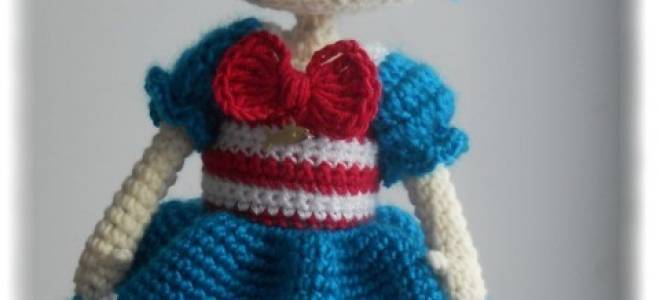 Мастер-класс по лалалупси крючком: делаем красивую и яркую куколку