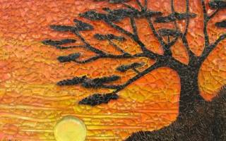 Мозаика из яичной скорлупы своими руками: мастер-класс по интересной технике