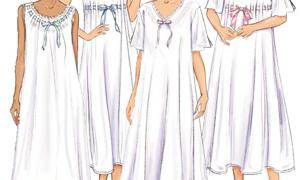 Как сшить ночную сорочку своими руками разными способами