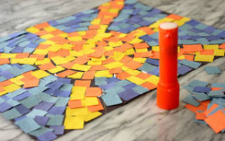 Мозаика из бумаги своими руками для малышей