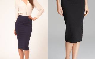 Выкройка юбки-карандаш: шьем незаменимый атрибут женского гардероба