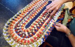 Утилитарное рукоделие: коврики своими руками для дома и дачи