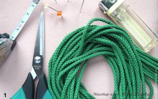 Пояс своими руками из атласа и макраме