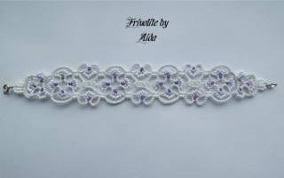 Фриволите для начинающих своими руками: виды техники и колье