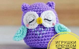 Большие игрушки своими руками: урок по пошиву и вязанию крючком