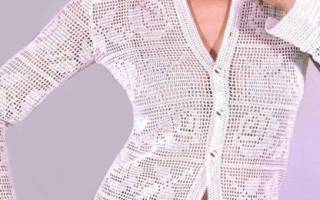 Филейные узоры крючком: схемы и описание кофт и узоров бабочек