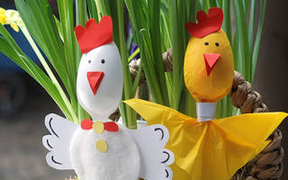 Петух-поделка своими руками: изделия из самых различных материалов