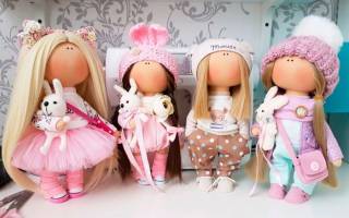 Кукла из ткани своими руками: изучаем различные техники