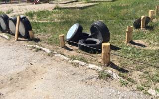 Смешарики из покрышек: используем для творчества автомобильные шины