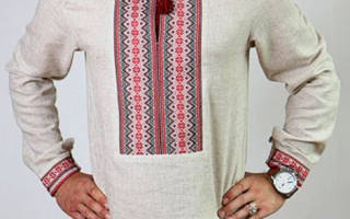 Схема мужской вышиванки: подбираем наиболее подходящую для работы