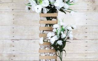 Ваза своими руками: идеи и рекомендации