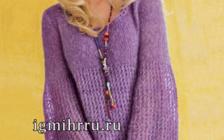 Кофта с запахом спицами: интересные схемы для изделия из мохера