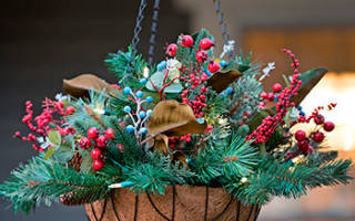 Поделка «зимний букет»: фото-мк в школу или детский сад