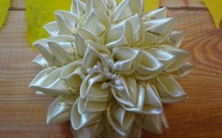 Канзаши: новые идеи для цветочного мастерства