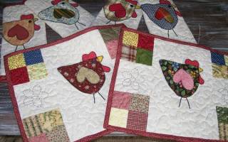 Квилтинг и пэчворк: схемы нанесения машинной строчки