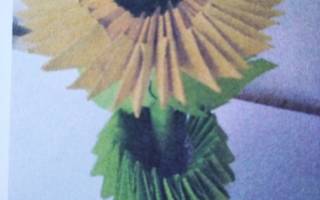 Оригами из модулей для начинающих: обучаем ребенка новому хобби