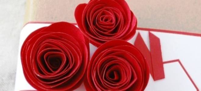 Роза из бумаги своими руками в нескольких техниках