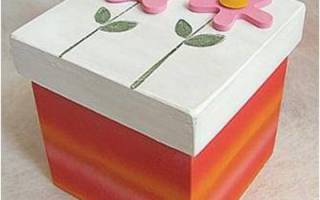 Коробка для конфет своими руками: учимся красиво упаковывать подарки