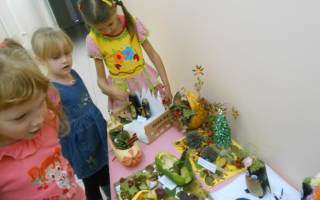 Композиции из овощей на осеннюю тематику