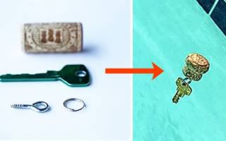 Вешалка для ключей: изготовление полезной вещицы для дома