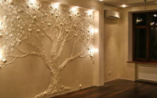 Лепнина из гипса: легкий мастер-класс для украшения интерьера