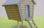 Избушка на курьих ножках: мастерим по схемам